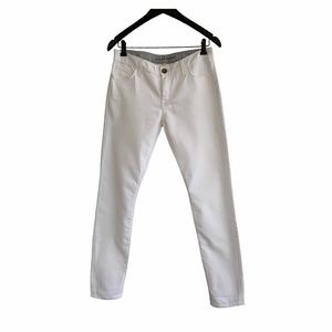 Banana Republic Skinny White Jeans